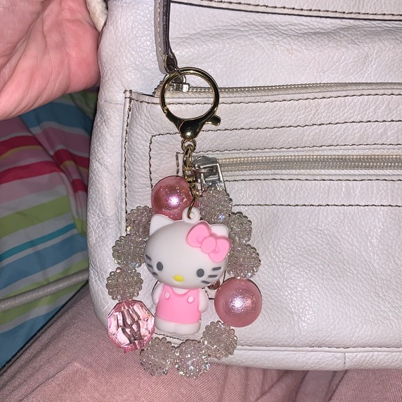 Hello Kitty Accessories - Hello kitty purse/bag charm keychain bracelet nwt
